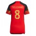 Cheap Belgium Youri Tielemans #8 Home Football Shirt Women World Cup 2022 Short Sleeve